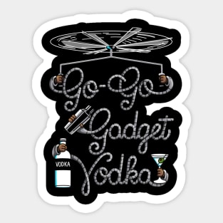 Go Go Vodka Sticker